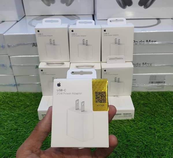 Original Apple 20W/ USB-C to USB-C Fast Charging Cable & Power Adapter | PD Charger | Type C Data Sync Cable for iPhone 15, MacBook, iPad Pro, Samsung & All Type-C Devices (1m/2m)