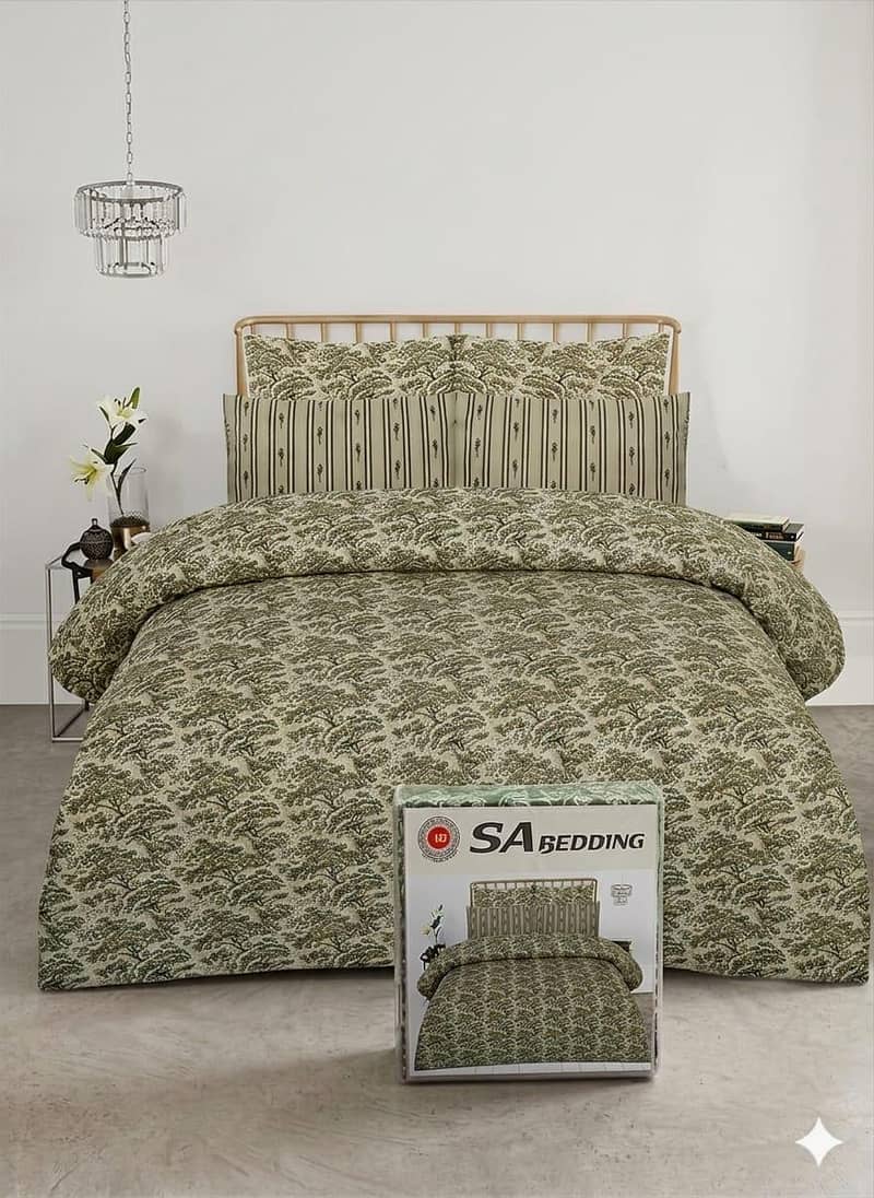 king Size Double bedsheet Set 1