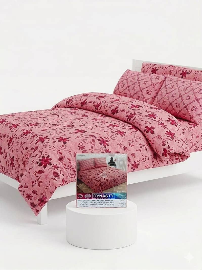king Size Double bedsheet Set 3
