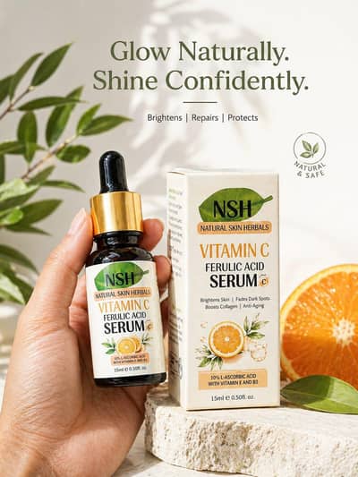 NSH VITAMIN C SERUM 15ml  for anti-aging treatment