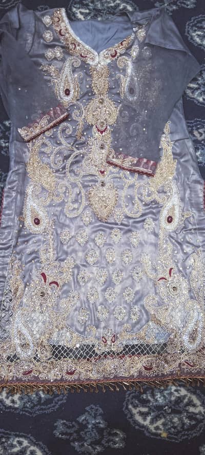 cut work hand style dress . . almost new perfect for weeding. eid . party