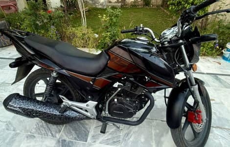 Honda CB 150F 2024 First Owner Elegant Black Only 9406 KM Peshawar