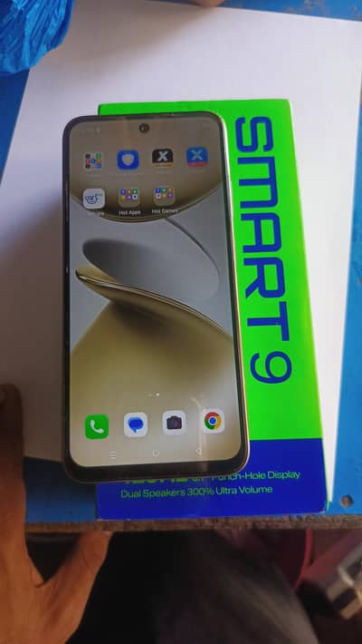 Infinix Smart 9 4GB RAM / 128GB Storage – Excellent Condition