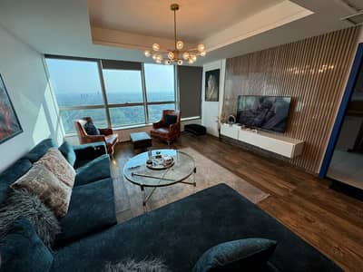 Luxury 2 Bedroom + Study Fully Furnished Apartment Available For Daily / Short-Term / Perday Rent in Centaurus Islamabad