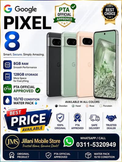 Google Pixel 8 , PTA Official Approved