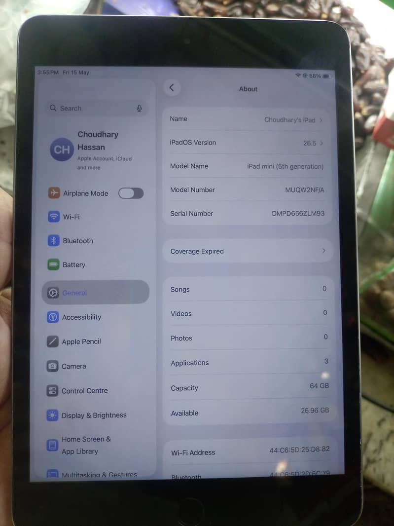 ipad mini 5 7