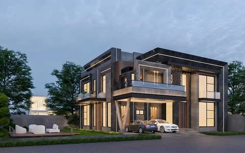 Ultra-Luxury 22 Marla Corner Mansion NFC Phase 1, Lahore  An Architectural Masterpiece Situated On A Prestigious 100-Foot Wide Road.