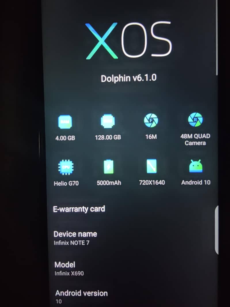 Infinix note 7 5
