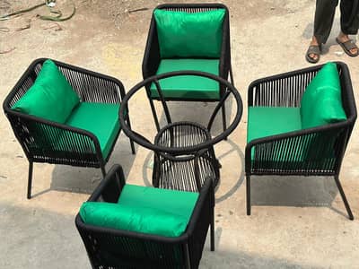 4 seater rattan dining table set/outdoor sofa set/lawn chairs/swing