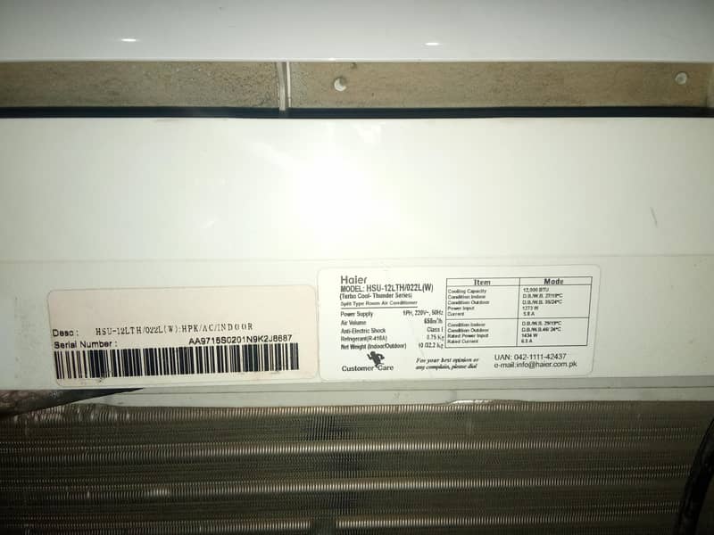 Haier Split Ac 2