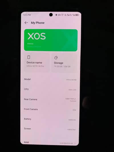 Infinix Note 30 pro / Exchange Possible