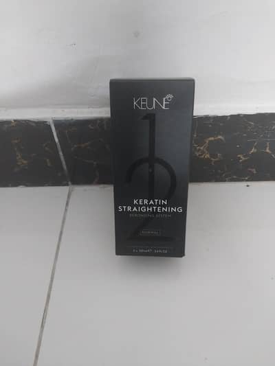 keune keratin straightening rebonding system