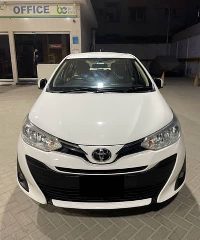 TOYOTA YARIS 1.3 ATIV CVT 2021 WHITE COLOR