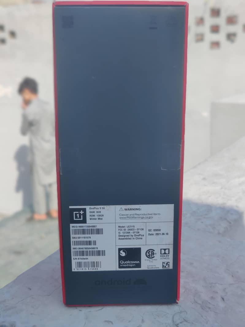 one plus 9 patch 8ram 128 gb 11