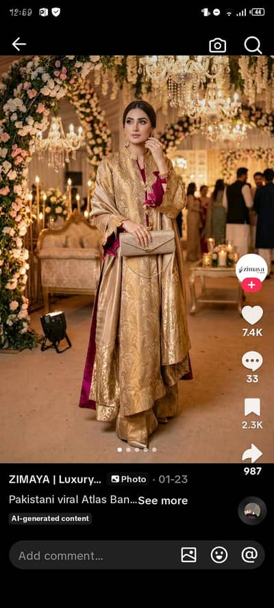 Banarsi Atlas Suit