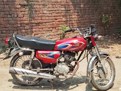 Honda cg 125 Red colour