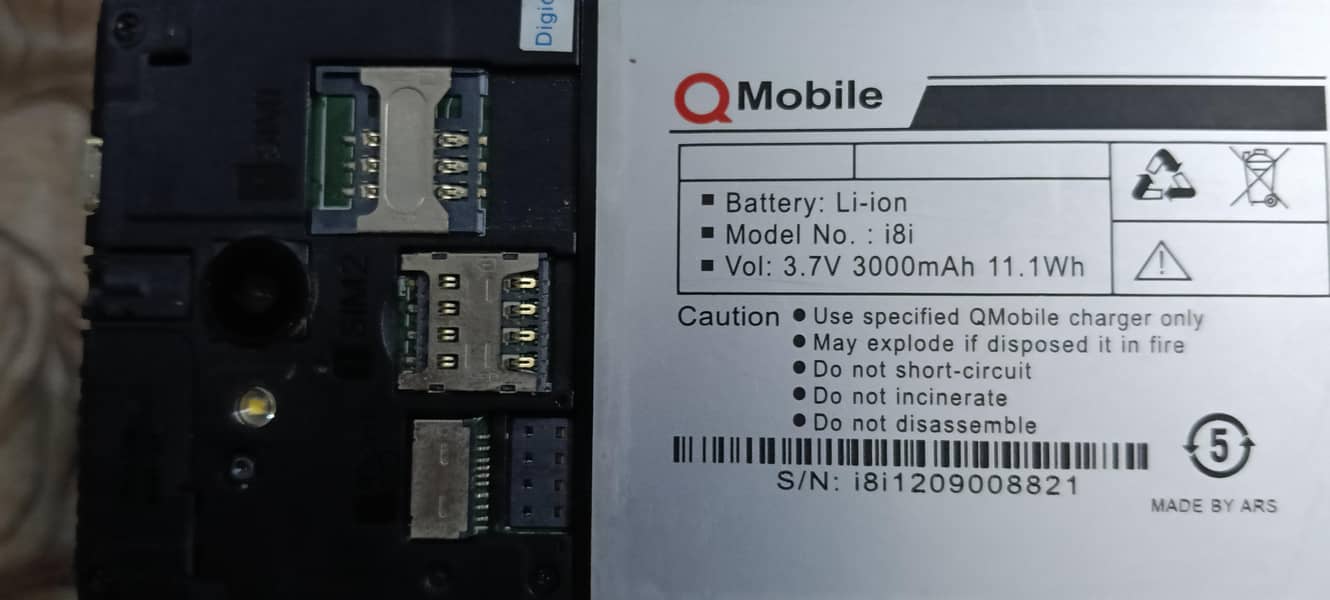 Q mobile Black two 5