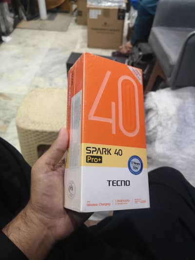 tecno spark 40 pro+ brand new