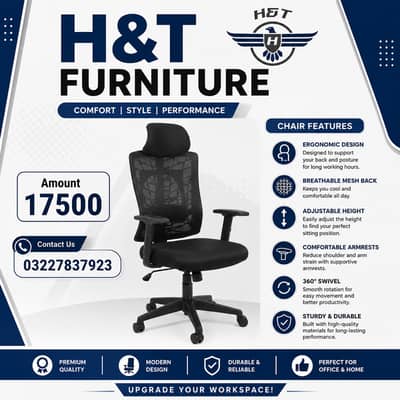 Computer Chairs - Revolving Office Chairs - Staff Chairs -Study Chair