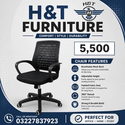 Chairs - Office Chairs - Executive Chairs - Study Chair - Gaming Chair