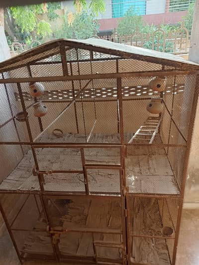 Bird cage big size heavy weight iron made