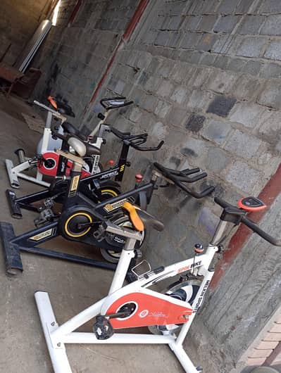 spin bike's available for home use and commercial use