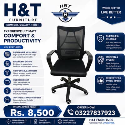 Chairs - Office Chairs - Executive Chairs - Study Chair -Gaming Chair