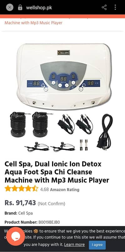 Health detoxification machine Cell Spa detox