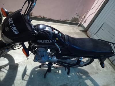 suzuki 110 model 2023 Registration 2025