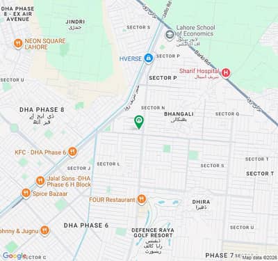 1 Kanal Residential Plot No. 914 Excellent Location for Sale In Block N DHA Phase 6 Lahore