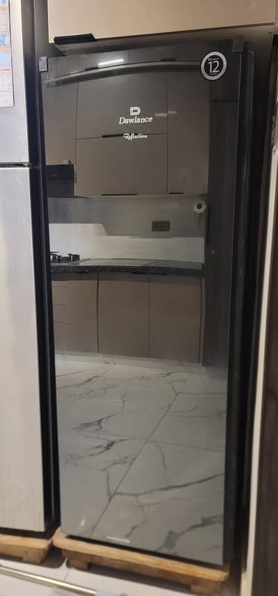 vertical inverter glass door freezer