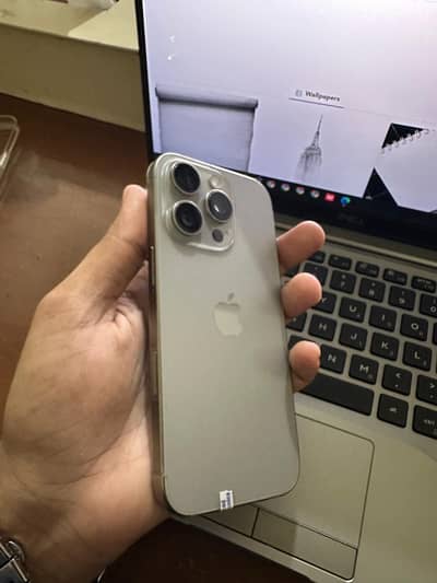 Iphone 16 pro FU 128GB Natural Titanium Non active 4 months Working