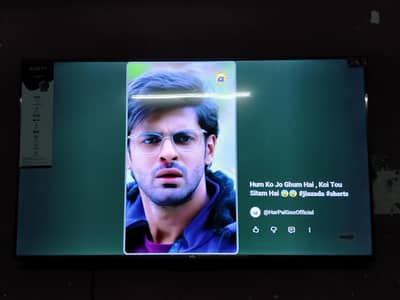 TCL QLED TV 43 inch model 43T6C (New Condition)