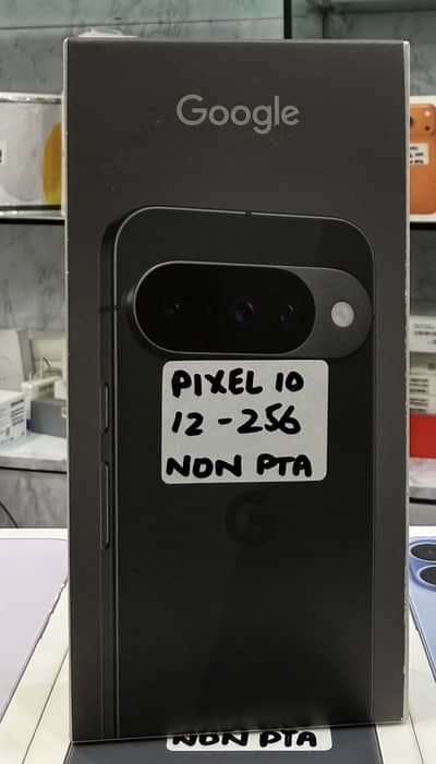 Google Pixal 10 256GB Black Color box pack Non Pta.