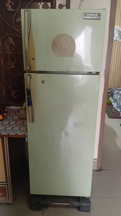 Singer fridge used , working condition