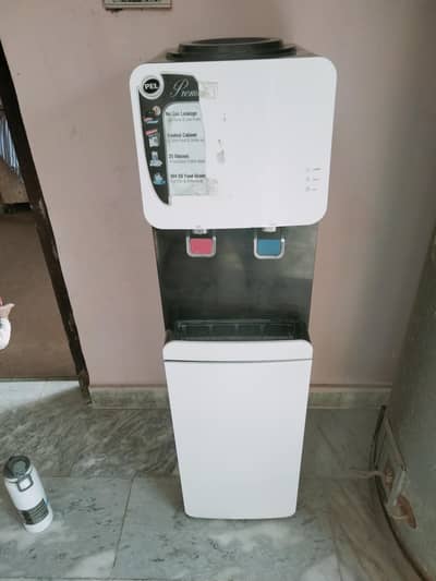 pel water dispenser 2 taps with refrigerator