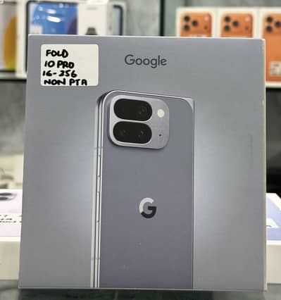 Google pixal 10 Pro Fold 16gb 256gb Box pack Non Pta