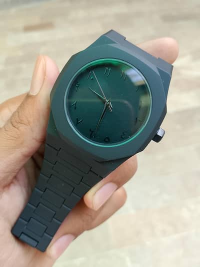 Black Arabic Watch