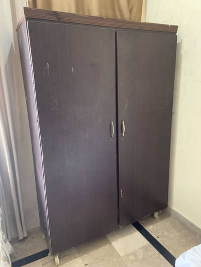 Two door cupboard