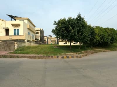 Usman block 14.7 marla boulevard category residential plot on Abuzar ghafari road Road with A category Extraland paid available for sale at very reason able price