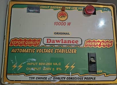 Stablizer 10000 Watts Pure Copper
