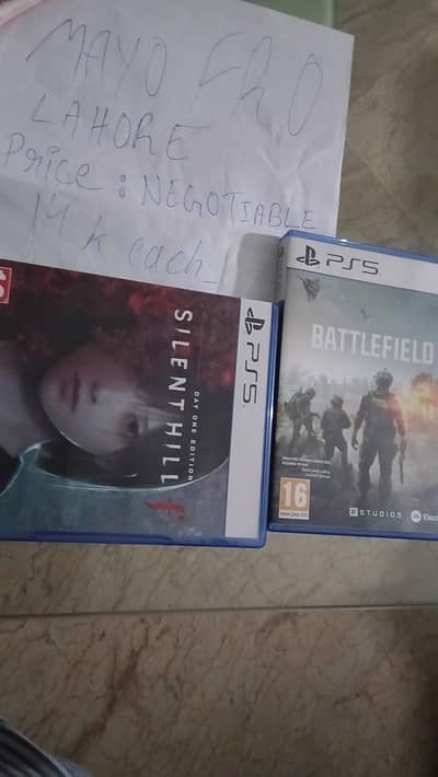 battlefield 6 silent hill f ps5 playstation game