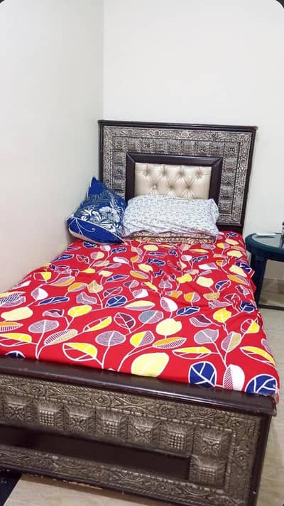 Wooden Bed with poshish