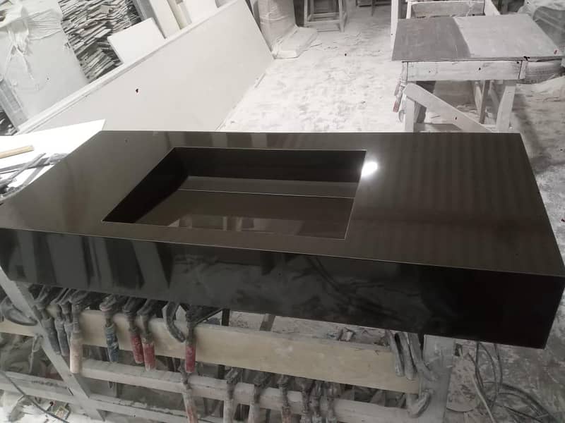 Corian vanity 16