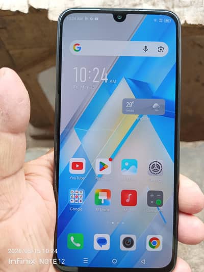 Infinix not 12 with box 8g 128 (0345 7701148)