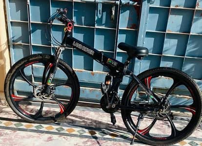 Land lover V8 foldable mountain bike