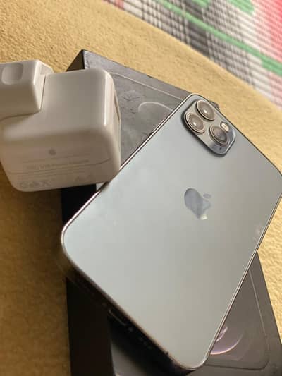 Iphone 12pro PTA approved dual physical sim box charger