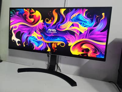 LG 34inch UltraWide 3440x1440p IPS flat Monitor