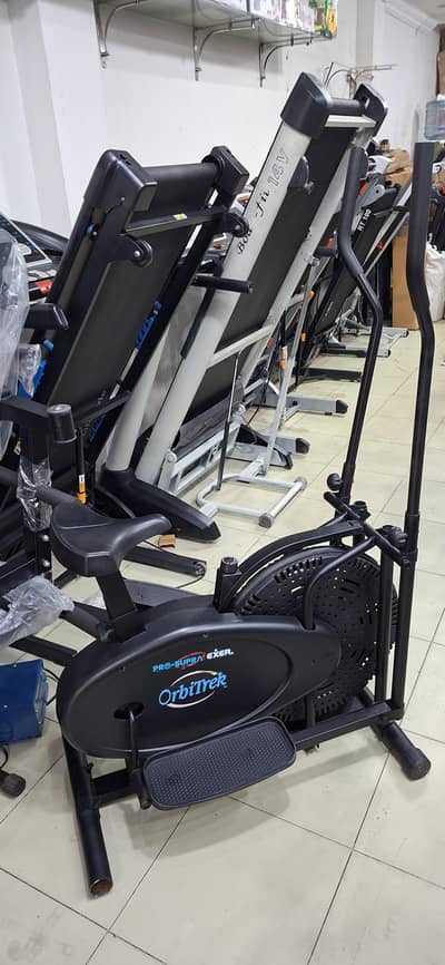 2 in 1  Air bike Exercise Elliptical Cycle | Cardio cycle