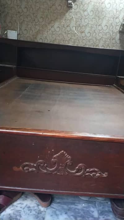 Wooden Double bed